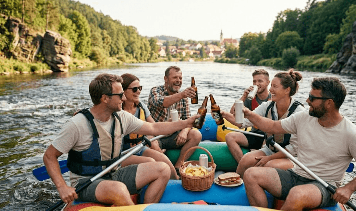 Konec vodácké romantiky v Česku: Tohle už není sport, ale šílený alkoholový zájezd