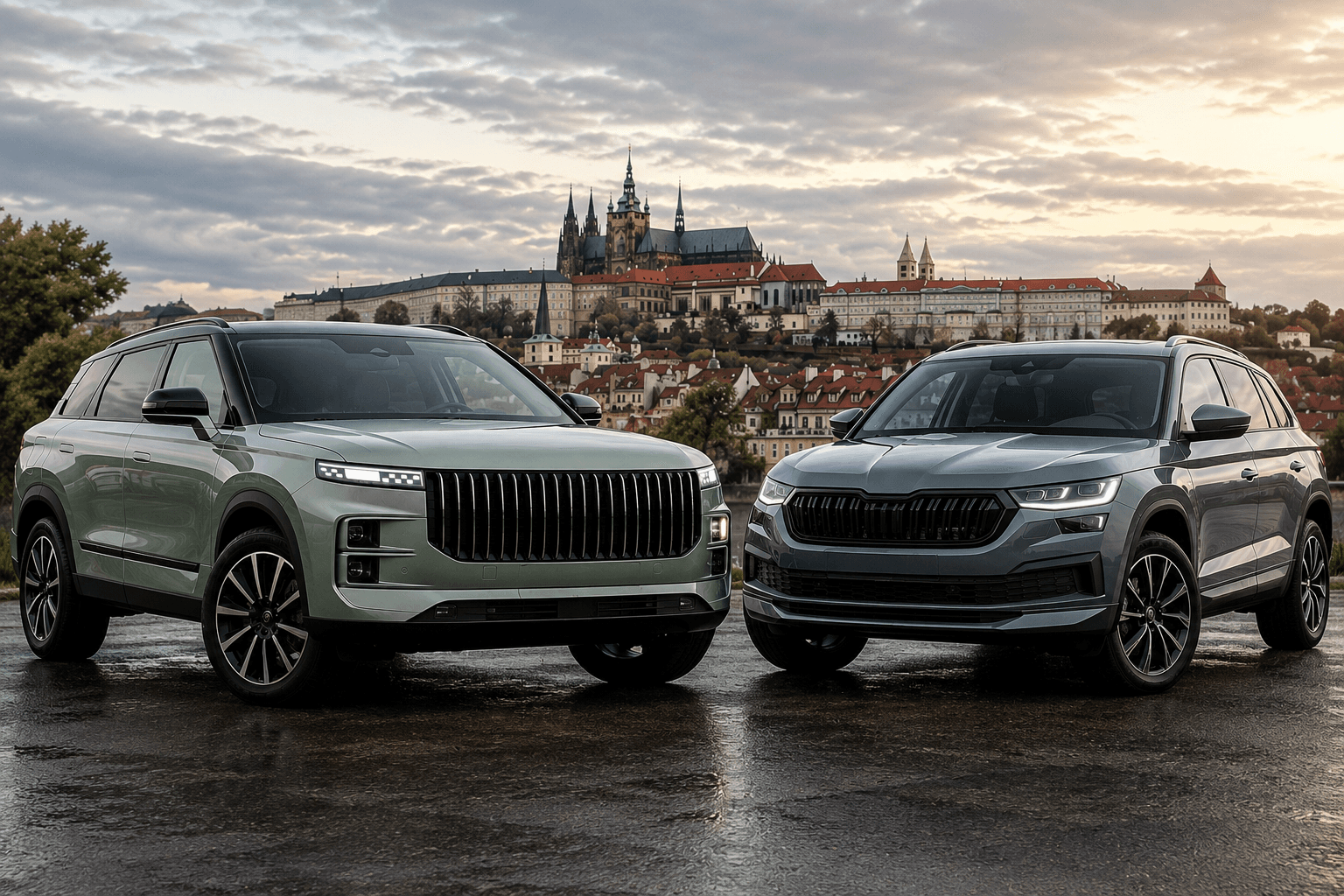 Čínská SUV dobývají Evropu. JAECOO láká Čechy cenou i výbavou, Škoda Kodiaq má ale stále silné jméno