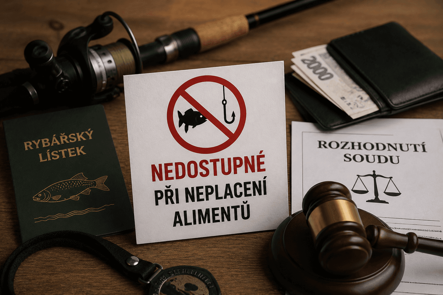 Neplatiči alimentů mohou přijít o rybaření i lov. Ministerstvo zvažuje nové sankce