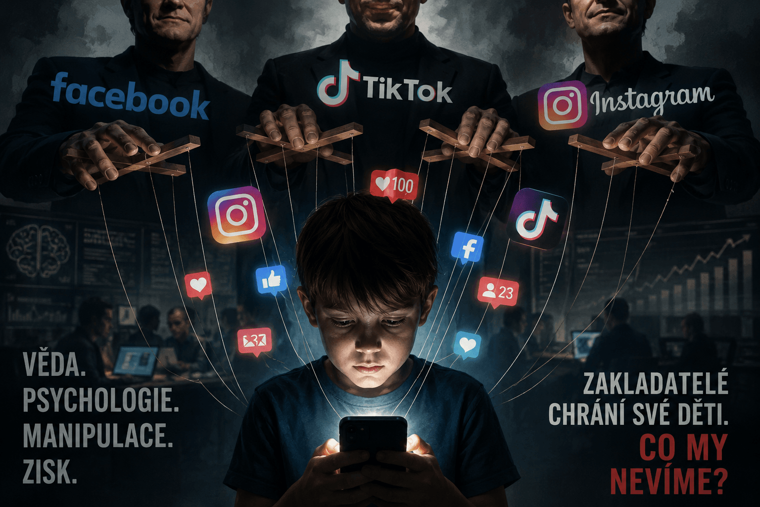 Zakladatelé sociálních sítí svým dětem zakazují Instagram, TikTok i Facebook. Vědí něco, co nám tají?