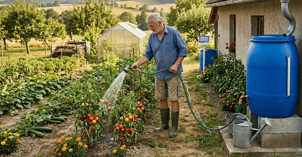 Dešťovka a šedá voda: Jak doma ušetřit tisíce litrů vody, aniž by trpěla zahrada?