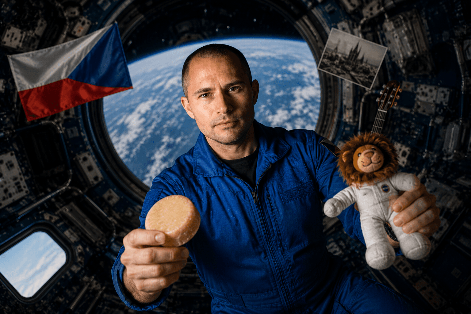 Aleš Svoboda: Co si český astronaut vezme do vesmíru? Tvarůžky, hokejový puk a možná i kus domova!